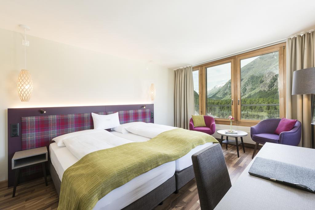 Hotel Allegra 3 Stern Superior Pontresina Luaran gambar