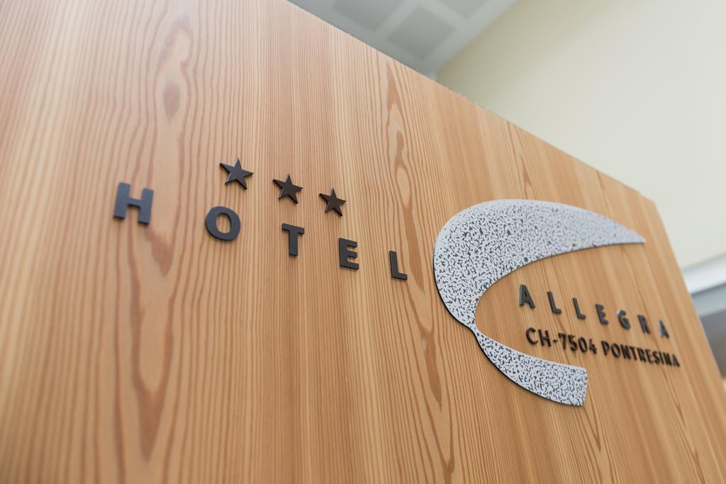 Hotel Allegra 3 Stern Superior Pontresina Luaran gambar