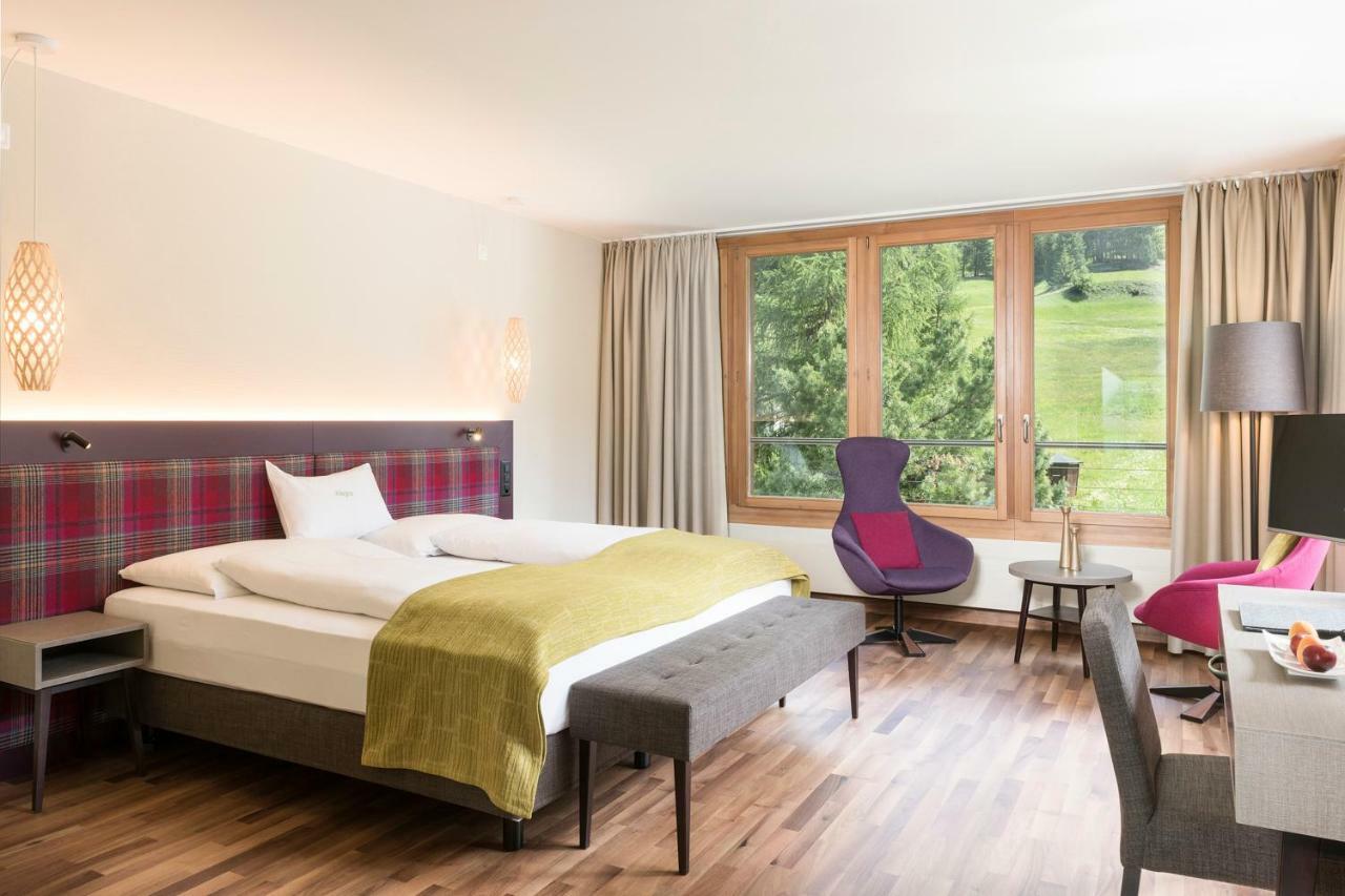 Hotel Allegra 3 Stern Superior Pontresina Bilik gambar